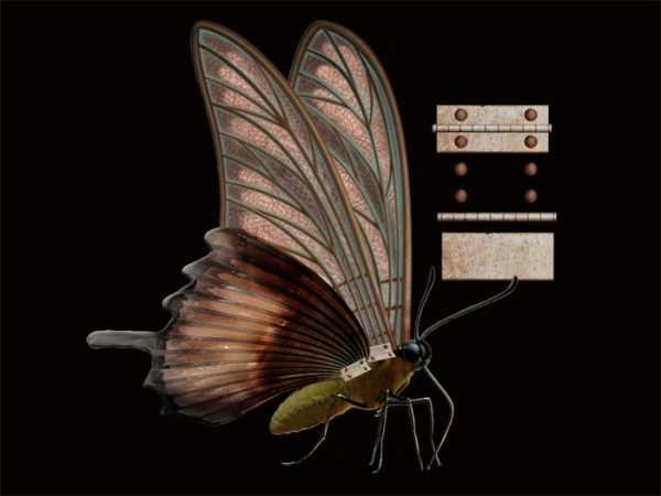 Creation of Butterfly Repair: Step 8